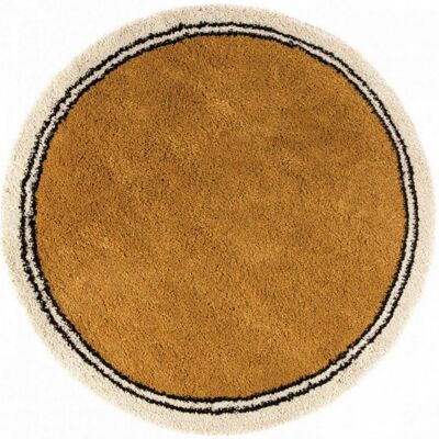 Many Ocher rug diameter 160 cm