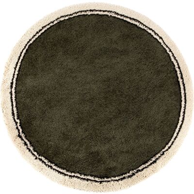 Many Olive rug diameter 160 cm