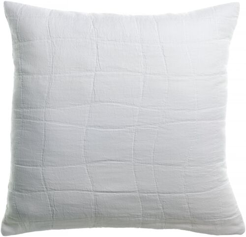 Coussin recyclé Titou Blanc 45 x 45