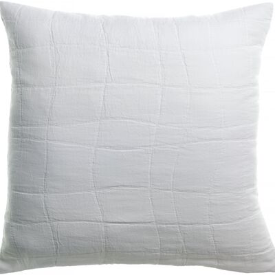 Recycled cushion Titou White 45 x 45