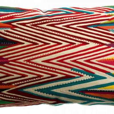 Zuma Multico embroidered cushion 40 x 65