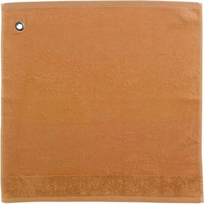 Essuie-mains oeillet Curl Ambre 50 x 50