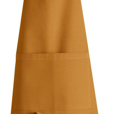 Tablier de cuisine recyclé Dario Ambre 72 x 85
