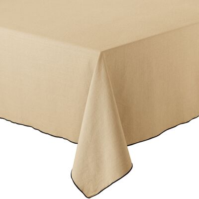 Grace Camel recycled tablecloth 140 x 140