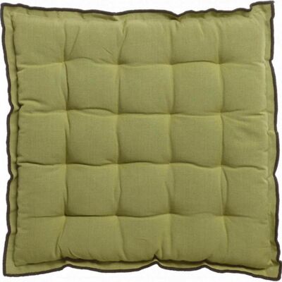 Recycled Grace chair pad Garden green 40 x 40 x 3 cm