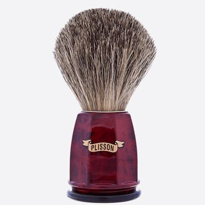Russian gray faceted shaving brush - 2 colors 2.12