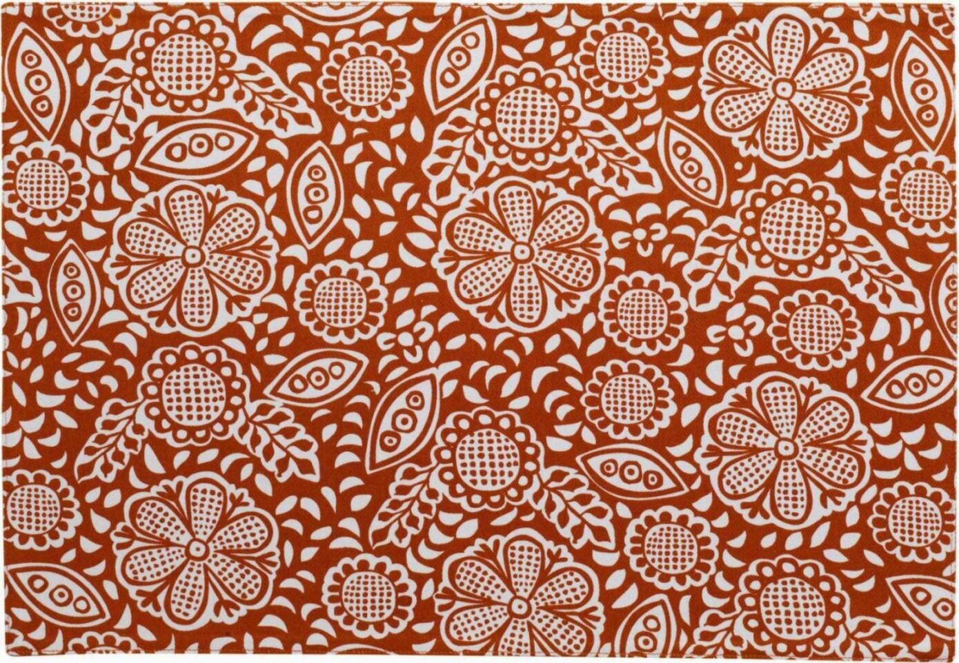 Kira recyceltes, mit Rooibos beschichtetes Tischset 33 x 48