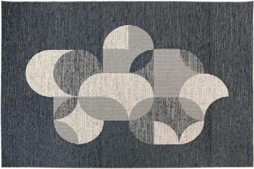 Tapis Anaya outdoor Pétrole 160 x 230