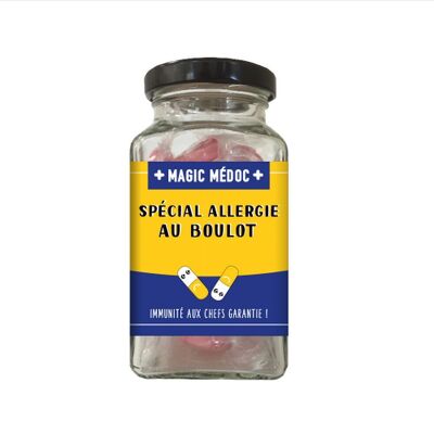 Lavoro - Caramelle in vetro da 90 g “Work Allergy Special” Magic Médoc