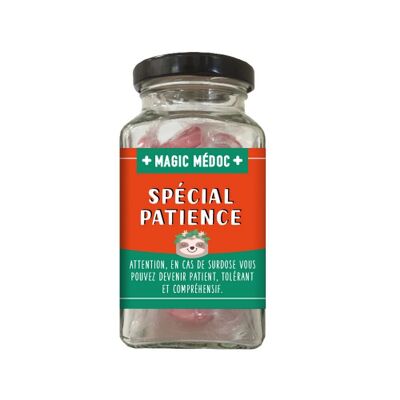Riposo - Caramelle in vetro da 90 g “Pazienza speciale” Magic Médoc