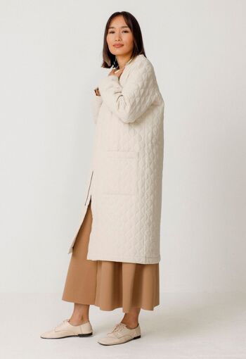 A02 Manteau Andromeda Blanc antique 1