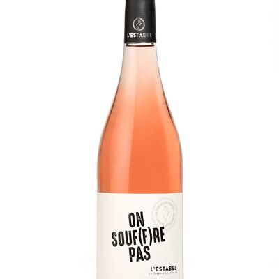 Vino Rosado - No sufrimos – Vino sin sulfitos añadidos DOP Languedoc