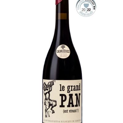 Organic Red Wine - Le Grand Pan AOP Languedoc Cabrières