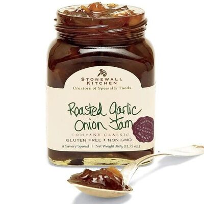 Roasted Garlic Onion Jam von Stonewall Kitchen (Knoblauch-Zwiebel-Aufstrich)