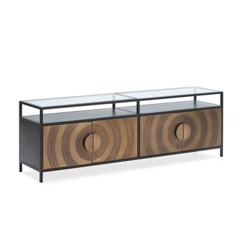 BUFFET 183X43X61 OR/MÉTAL NOIR TH6665500 1