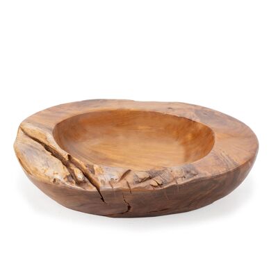 BOWL 40X40X8 MADERA TECA/NATURAL TH2061700