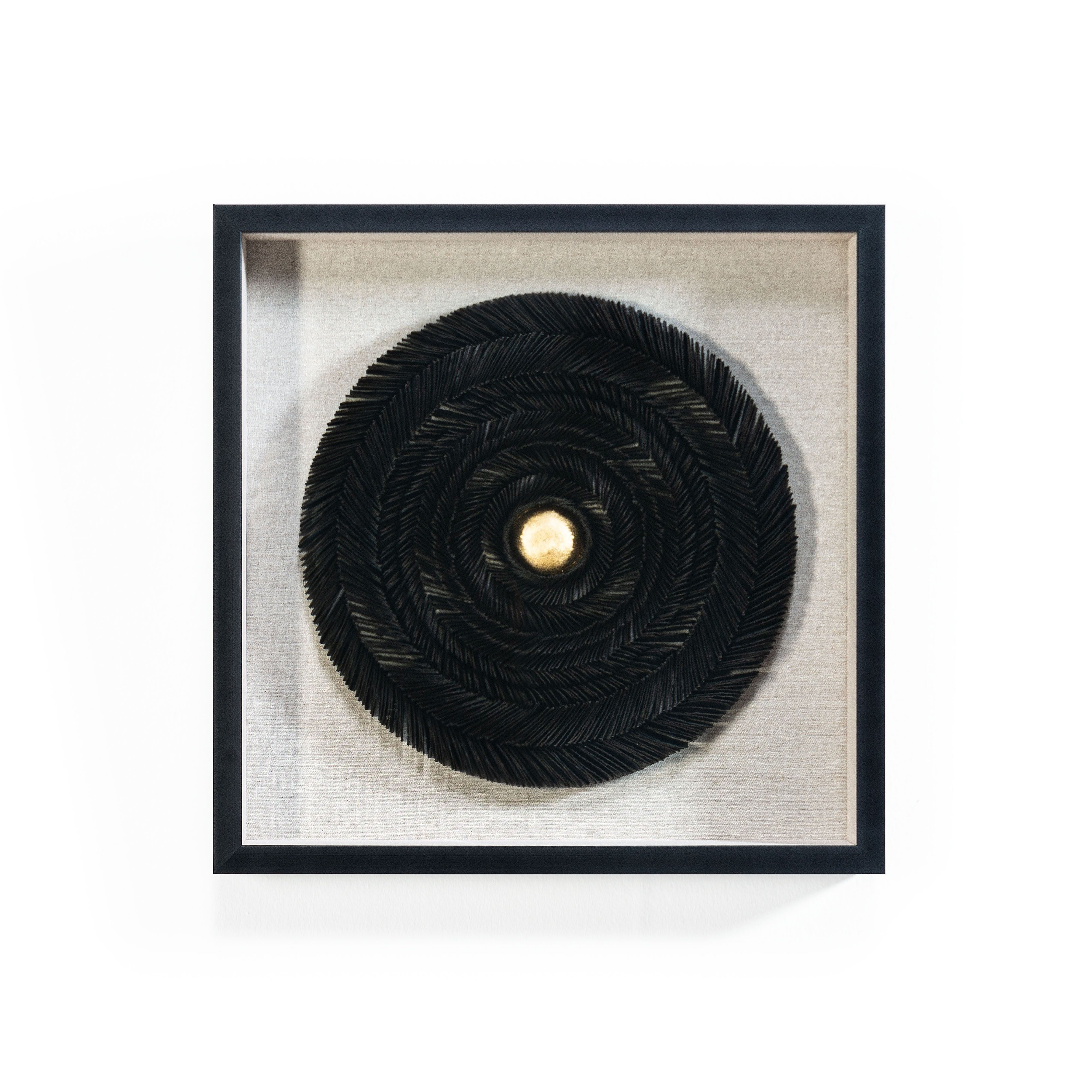 TAVOLO 60X7X60 LEGNO/CARTA NERA TH3950600