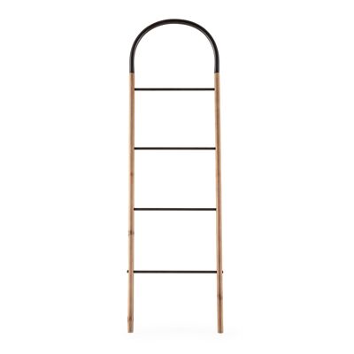 LADDER 49X3X170 GRAY METAL/NATURAL WOOD TH1342400