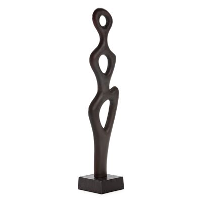 SCULPTURE 37X25X144 AGED BRONZE METAL TH5418700