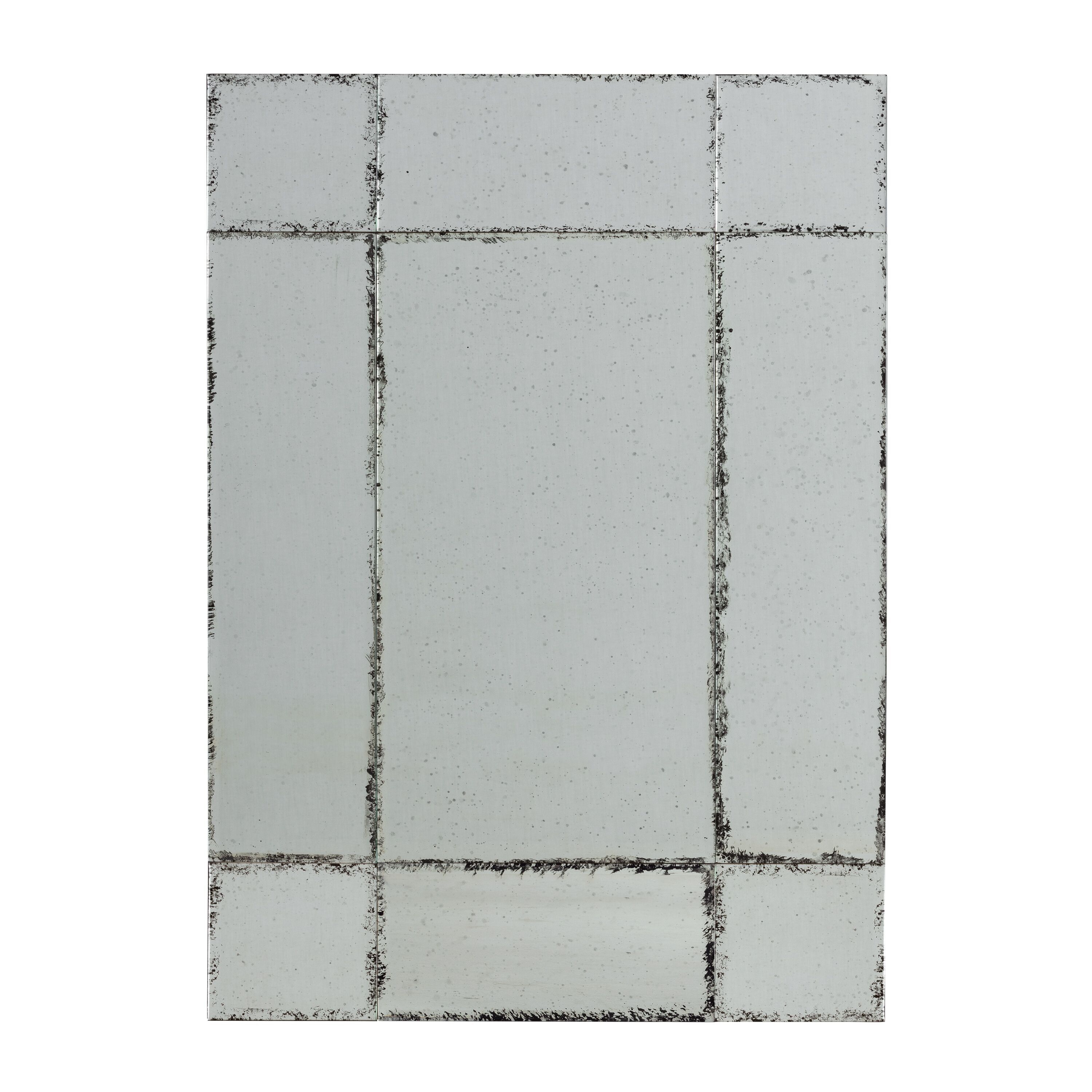 SPECCHIO 80X5X120 LEGNO INVECCHIATO/NERO TH2551100