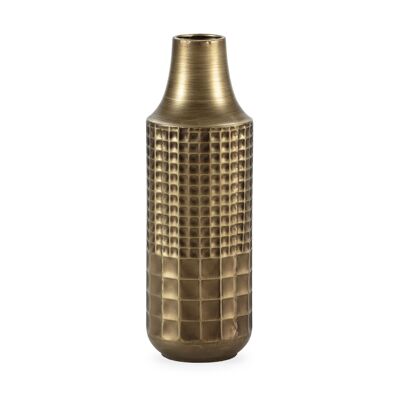 VASE 16X16X45 GOLDENES METALL TH1339400