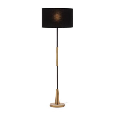 FLOOR LAMP 25X25X147 GOLD/BLACK METAL WITHOUT SCREEN TH6587600