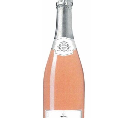 Vin pétillant brut rosé COMTESSE D’ESTABEL