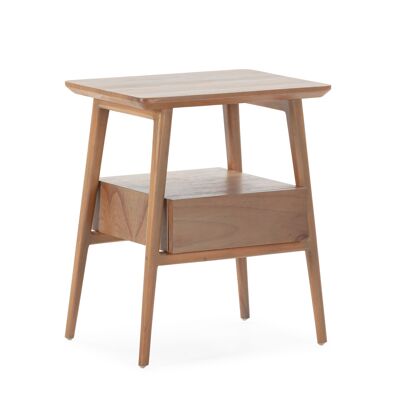 NIGHT TABLE 50X38X60 NATURAL WOOD TH7642703