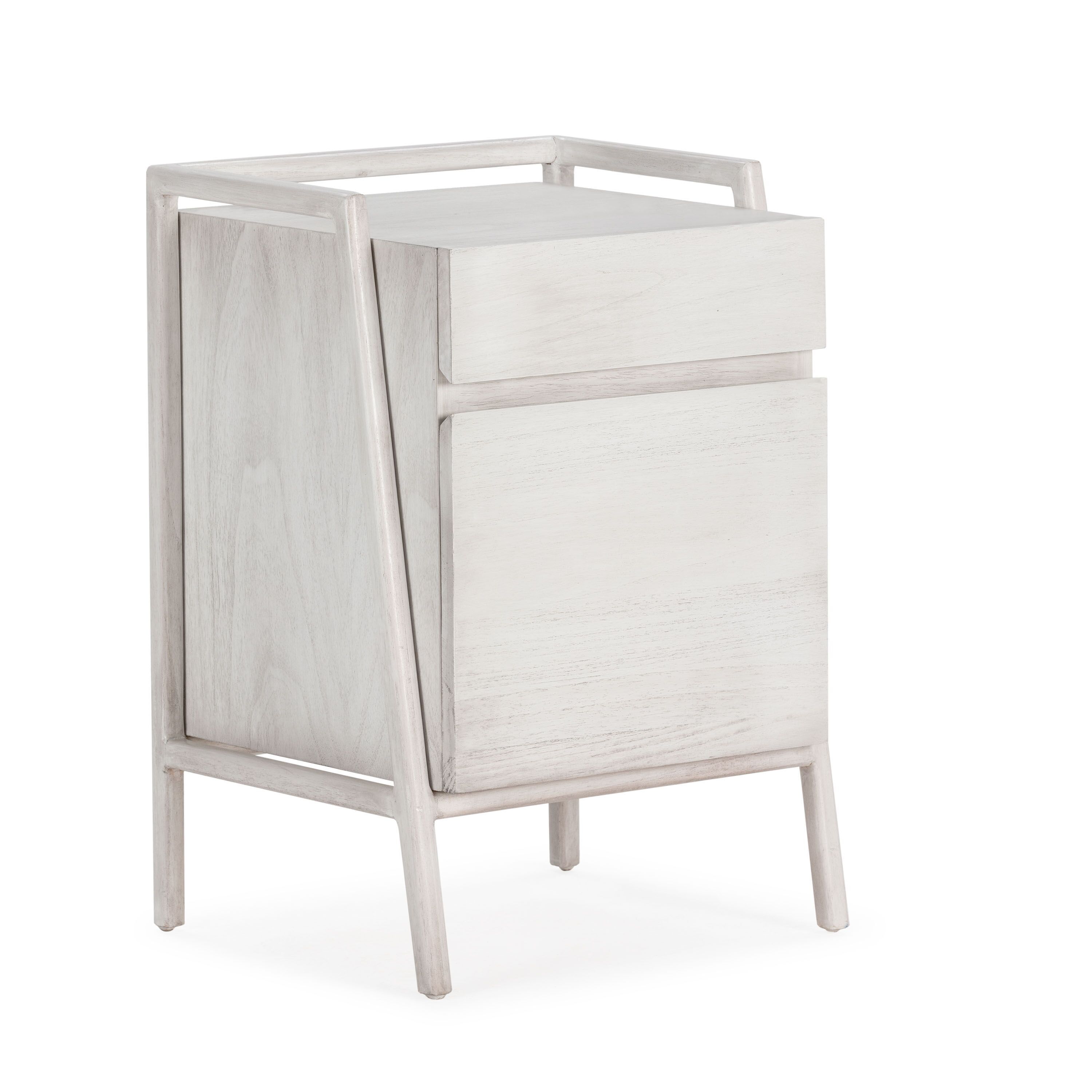 COMODINO 50X40X70 LEGNO GRIGIO VELATO TH7647109