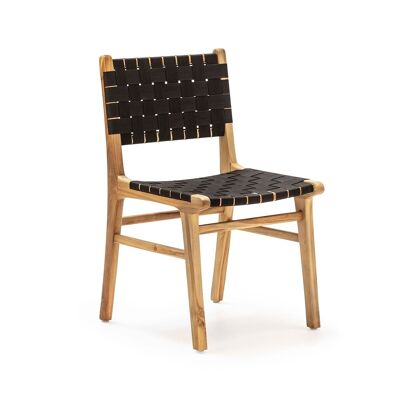 CHAIR 50X56X87 TEAK WOOD/NYLON FABRIC TH2701200