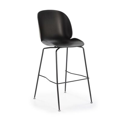 TABOURET 51X59X103 MÉTAL NOIR/ABS NOIR TH2567001