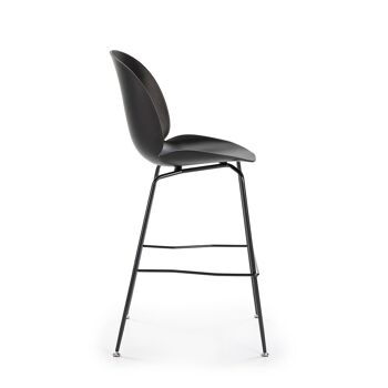 TABOURET 51X59X103 MÉTAL NOIR/ABS NOIR TH2567001 3