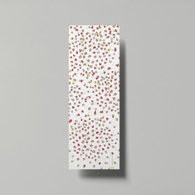 Autumn leaves bookmark