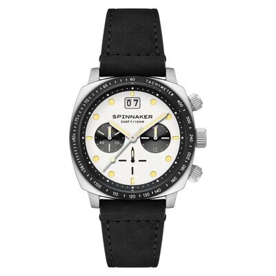 SPINNAKER - Hull Chronograph PANDA WHITE - SP-5068-07 - Men's watch