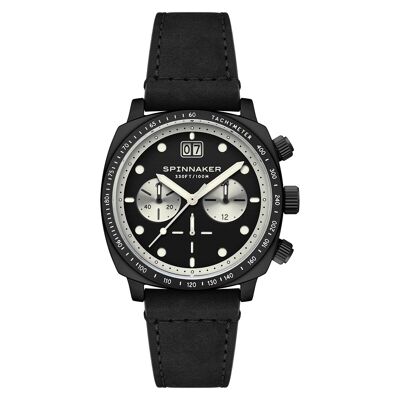 SPINNAKER - Cronografo scafo ALL BLACK - SP-5068-08 - Orologio da uomo
