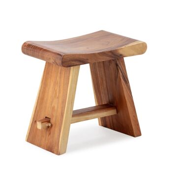 TABOURET 40X50X56 SUAR/BOIS NATUREL TH2061800 1