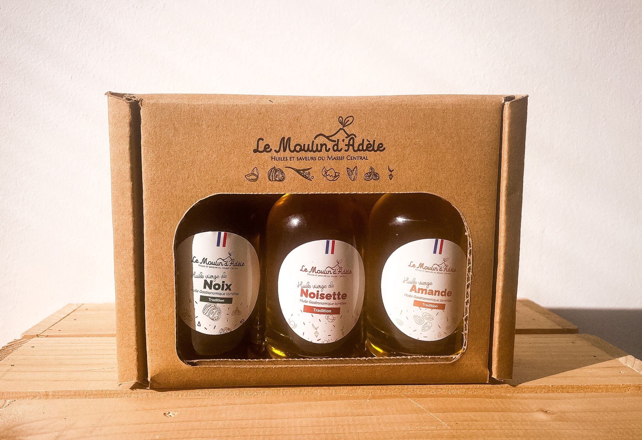 Trio Noix Noisette Sésame 3x250ml