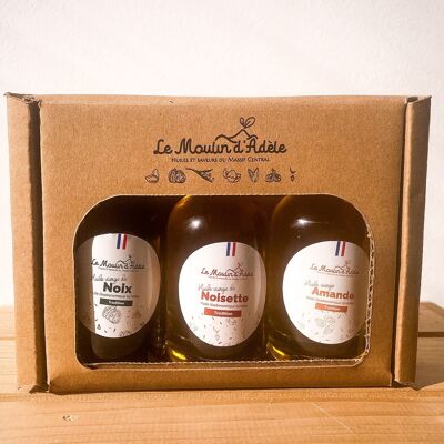 Scatola Tradizione Noci Nocciole Mandorle 3x10cL