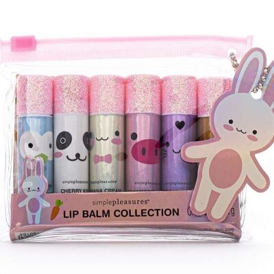 Coffret de 6 baumes lèvres aromatisées Lip Smaker - 530698