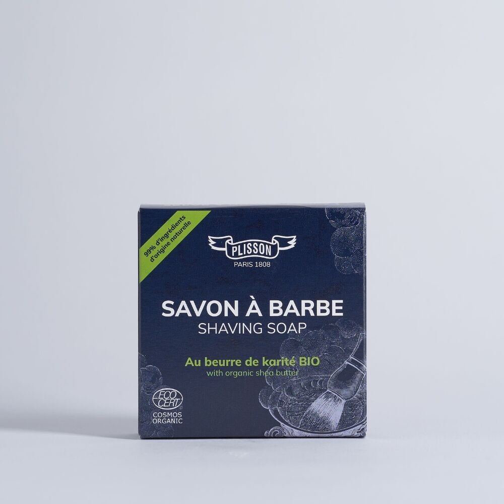 Bio-COSMOS-zertifizierte Sheabutter-Rasierseife