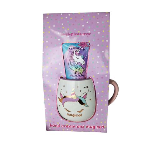 Coffret crème main+Mug LICORNE - 530573