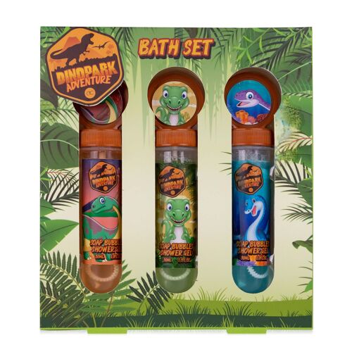 Coffret enfant pour le bain  DINOPARK ADVENTURE - 500921