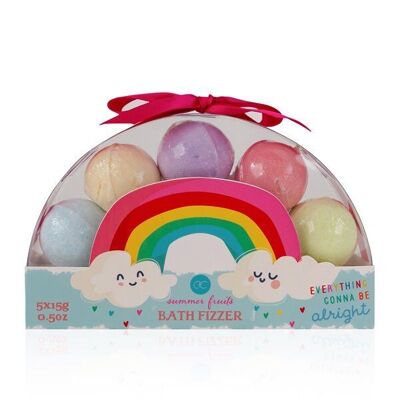 Set di palline effervescenti OVER THE RAINBOW - 230740