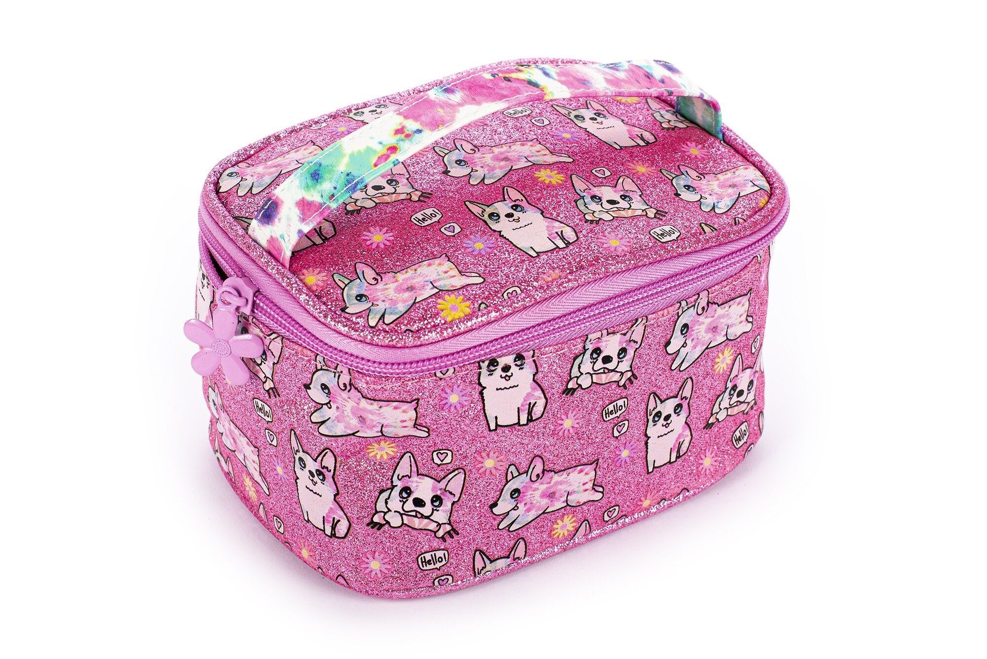 Beauty case in PVC glitterato DOG - 543789
