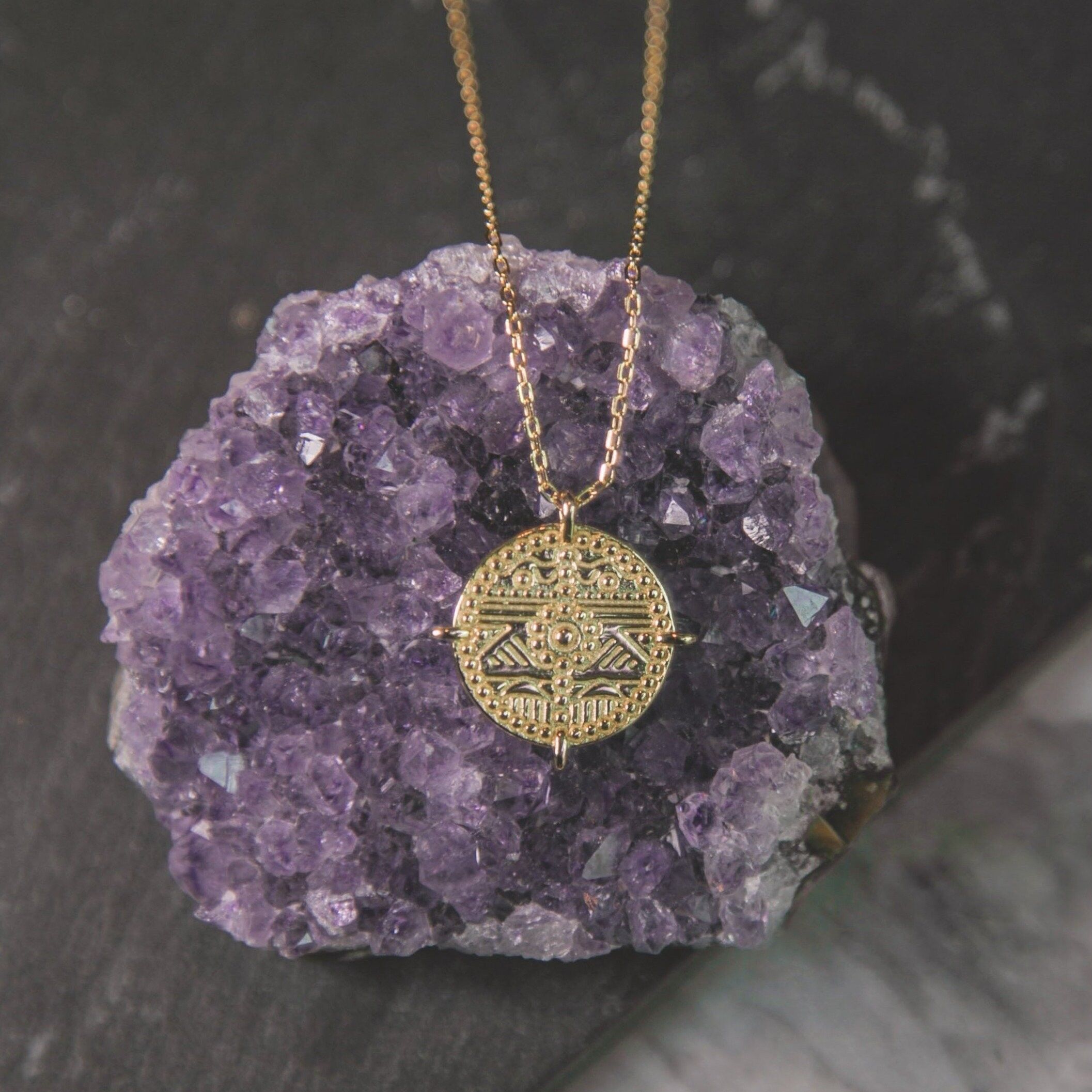 Collana con moneta Midori Bohemia