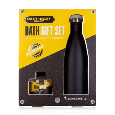 Men's shower gel + BATH & BODY TOOL bottle set - 6059216