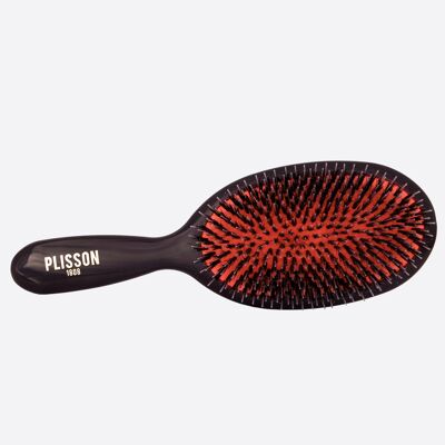 Large model pneumatic hairbrush - Boar and Nylon Spikes