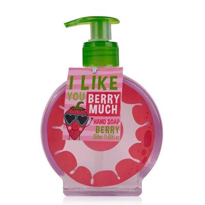 Hand soap dispenser I LIKE YOU BERRY MUCH - 350693