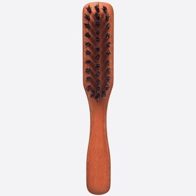 Beard brush with handle