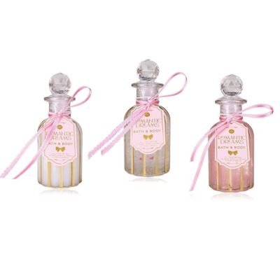 CLARA gel doccia e bagno schiumogeno 120 ml, profumo di vaniglia e rosa/rosa/cocco - 473025
